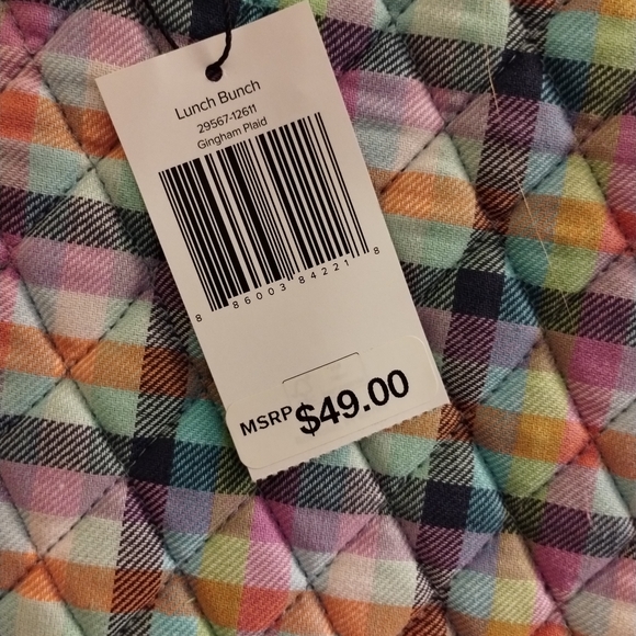 NWT Vera Bradley Lunchbox & Zip ID and Lanyard! - Picture 4 of 7